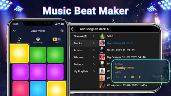 DJ Mixer Studio android App screenshot 2